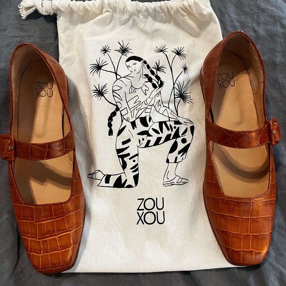Zou Xou Eugenia Flats Size 9